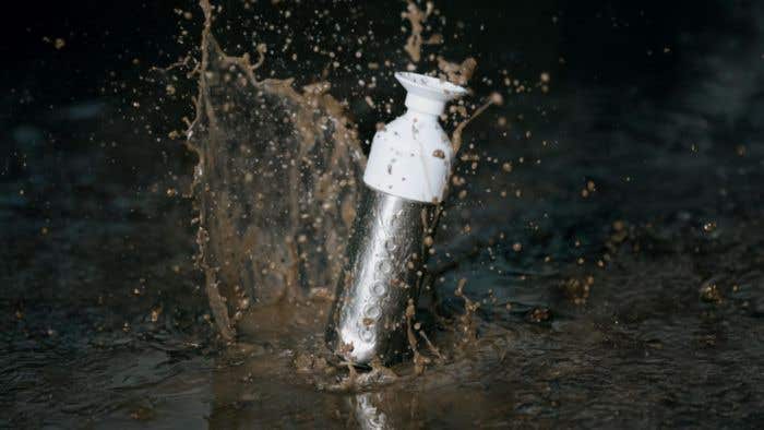 Drinkfles Dopper Insulated Silver 580 ml