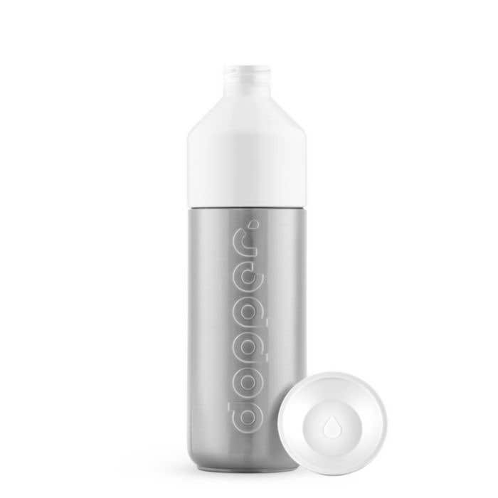 Drinkfles Dopper Insulated Silver 580 ml