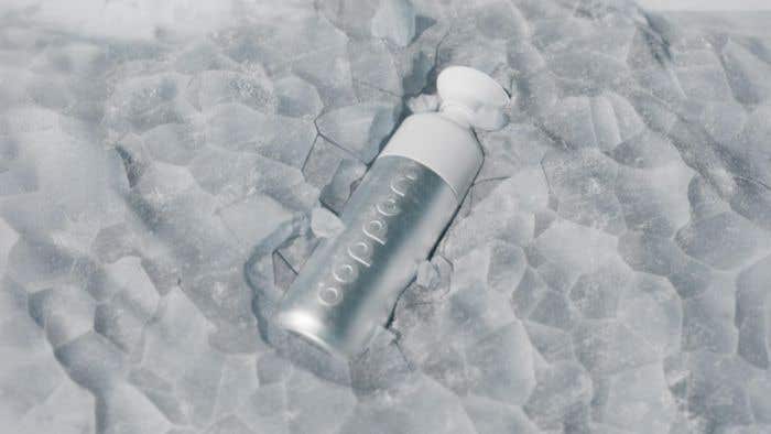 Drinkfles Dopper Insulated Silver 580 ml