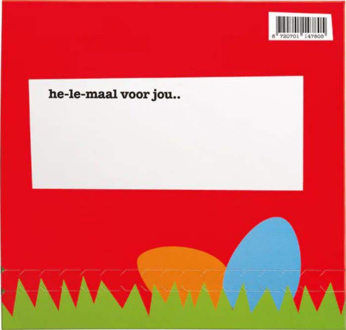 Chocolade Geschenkdoos Duopack Pasen (2x 180g) Blei Ei Tony's Chocolonely