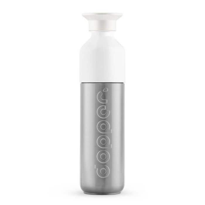 Drinkfles Dopper Insulated Silver 350 ml