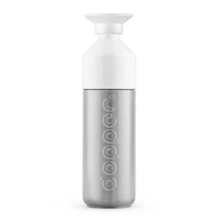 Drinkfles Dopper Insulated Silver 580 ml