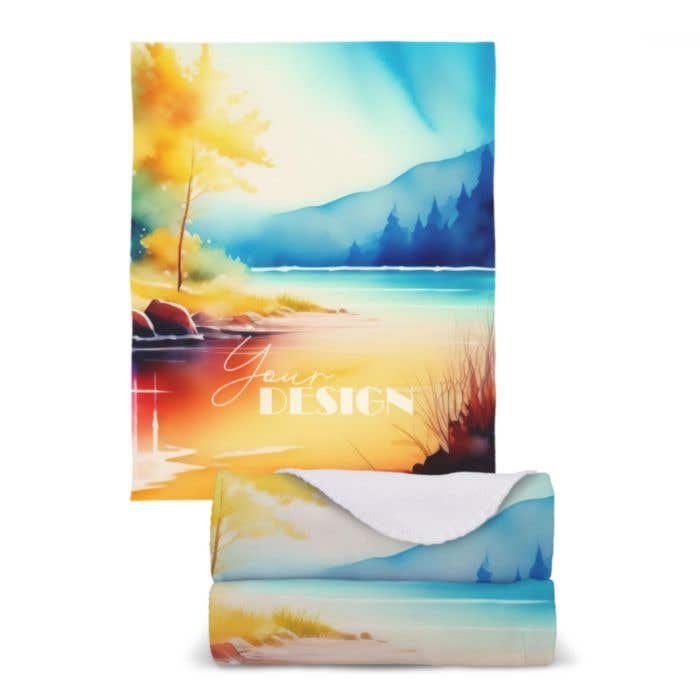 Fleece deken Sublima 120x150 (190 g/m²)