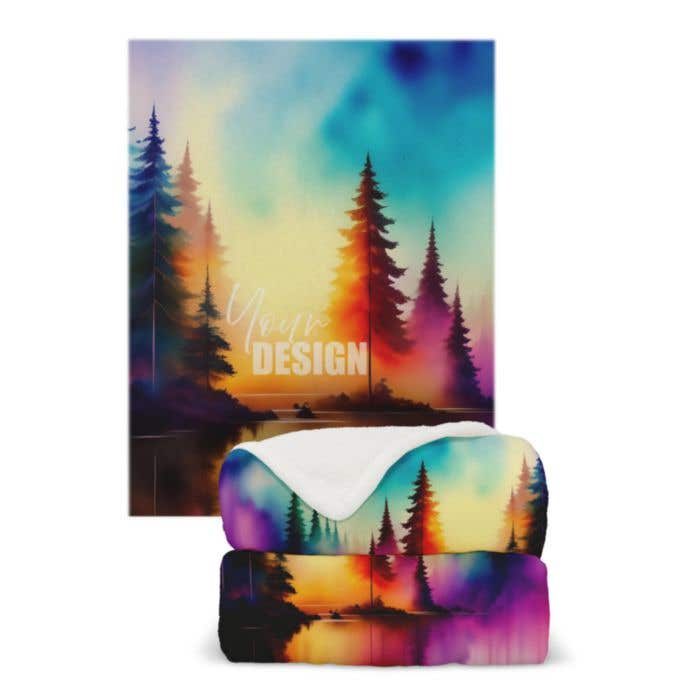 Fleece deken Coral Sublima 130x170 (270 g/m²)