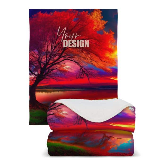 Fleece deken Sherpa Sublima 130x170 (510 g/m²)