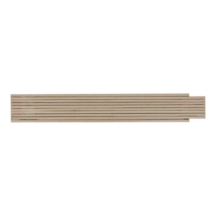 Double-mètre pliant Premium Natural