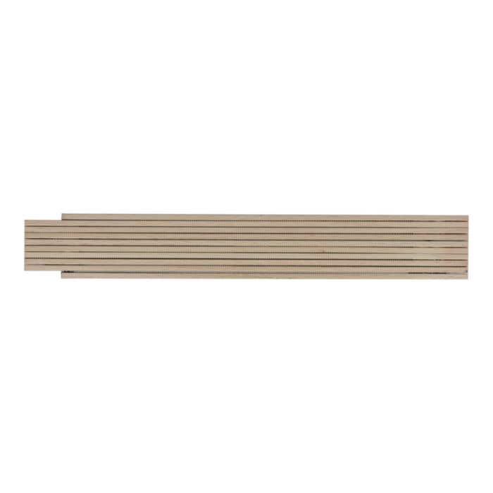 Double-mètre pliant Premium Natural
