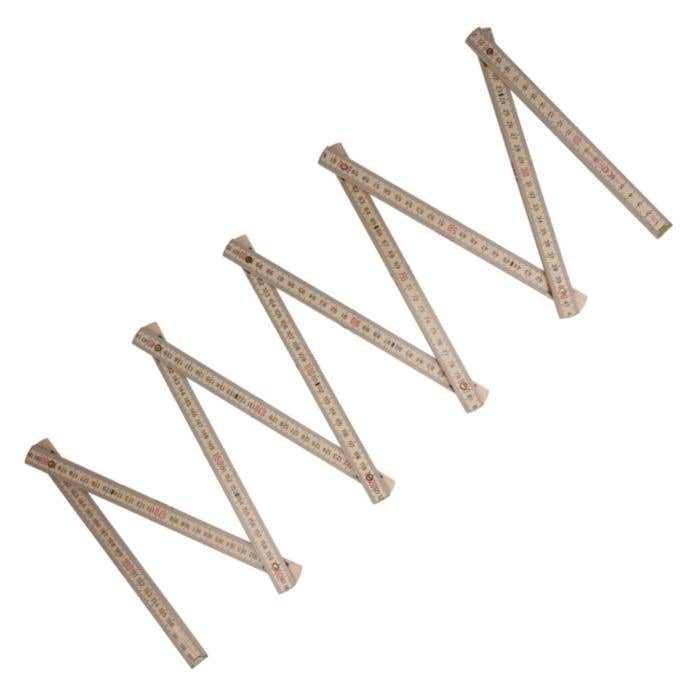 Double-mètre pliant Premium Natural