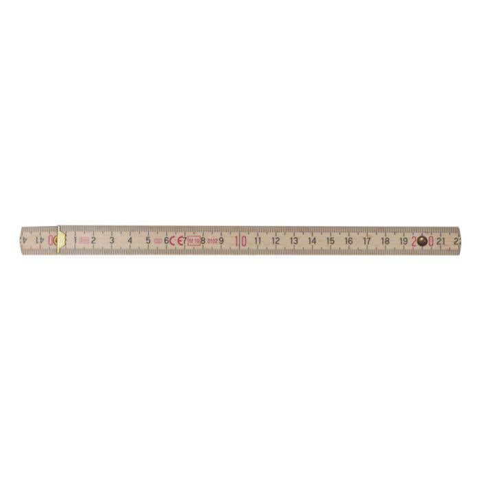 Double-mètre pliant Premium Natural