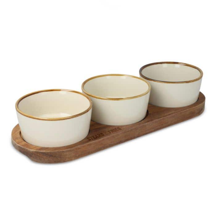 Aperitiefset Ceramic Trio InSideOut