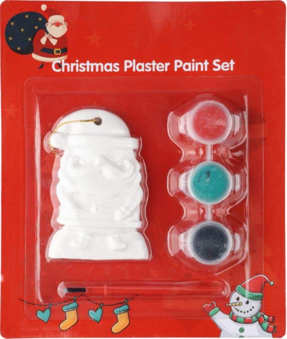 Ornament Santa Paint Zina