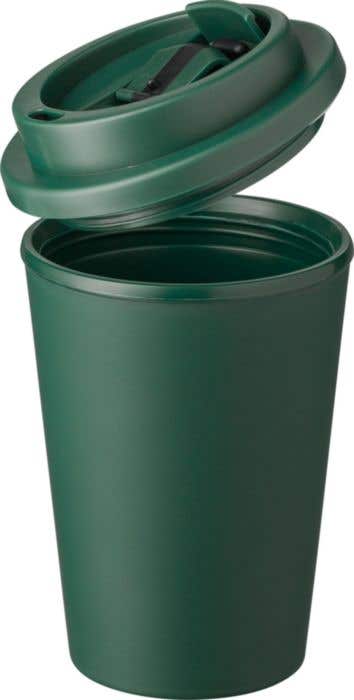 Reisbeker Gabriela | 350 ml | Dubbelwandig | Klikdeksel