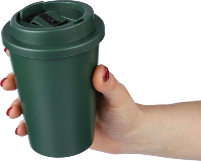 Reisbeker Gabriela | 350 ml | Dubbelwandig | Klikdeksel