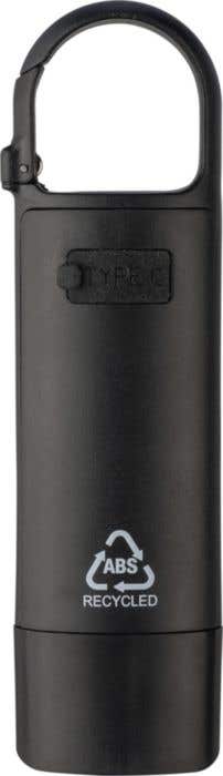 Zaklamp/sleutelhanger Recycled ABS mini flashlight Zai