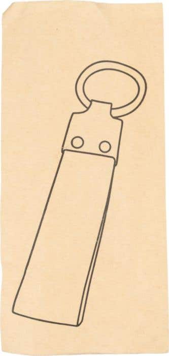 Porte-clés Denim Enzi