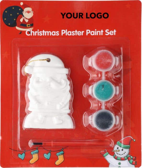 Ornament Santa Paint Zina