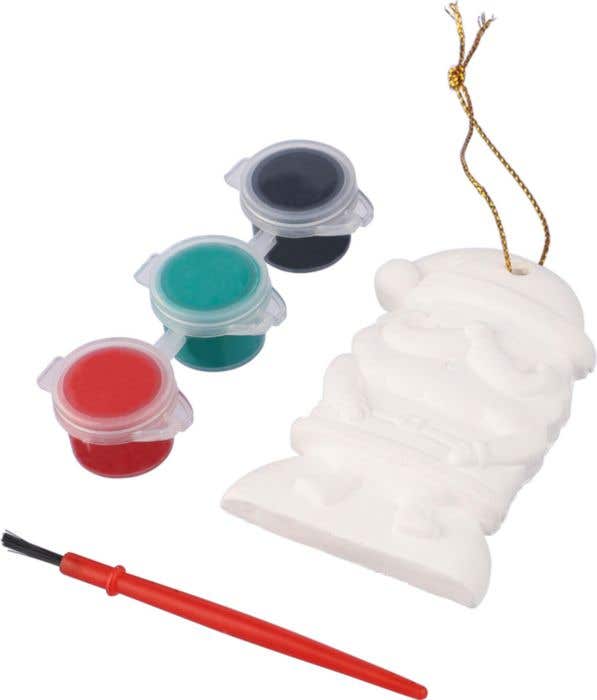 Ornament Santa Paint Zina