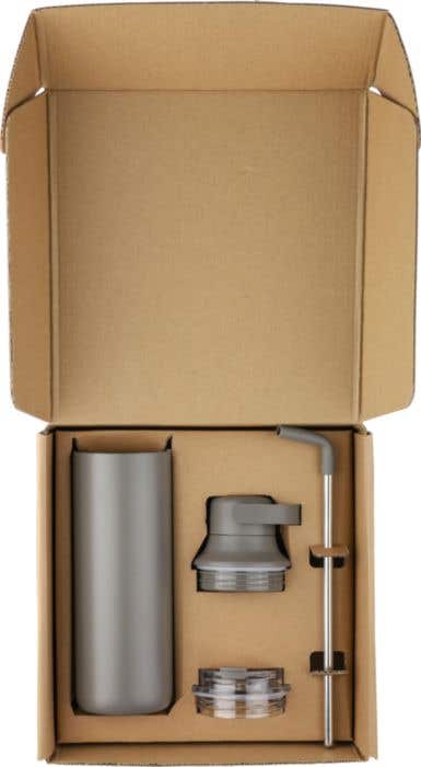 Dubbelwandige drinkfles Omari Giftbox 500 ml