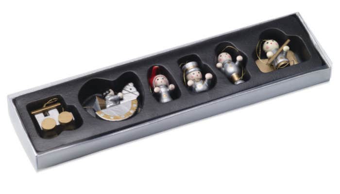 Set décorations de Noël Rouge Helsinborg