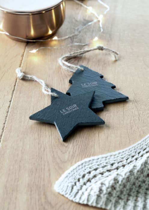 Kerstboomhanger Slatestar