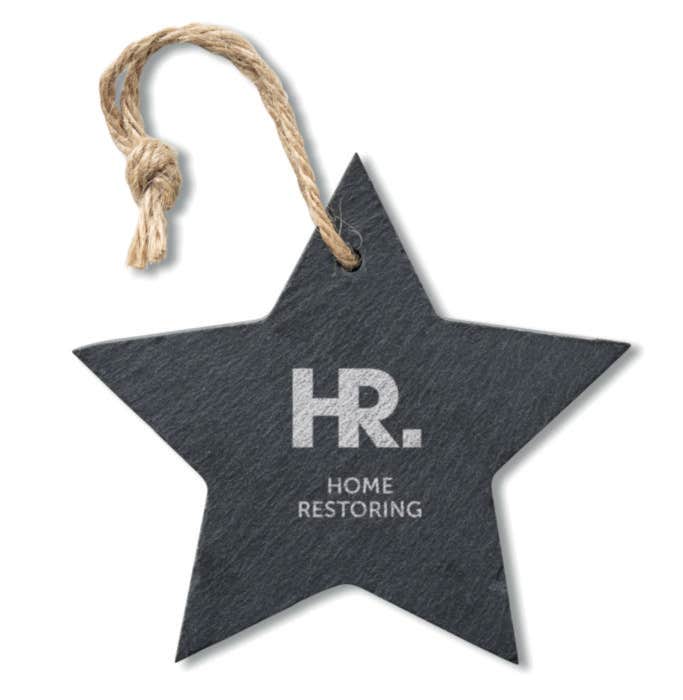 Kerstboomhanger Slatestar