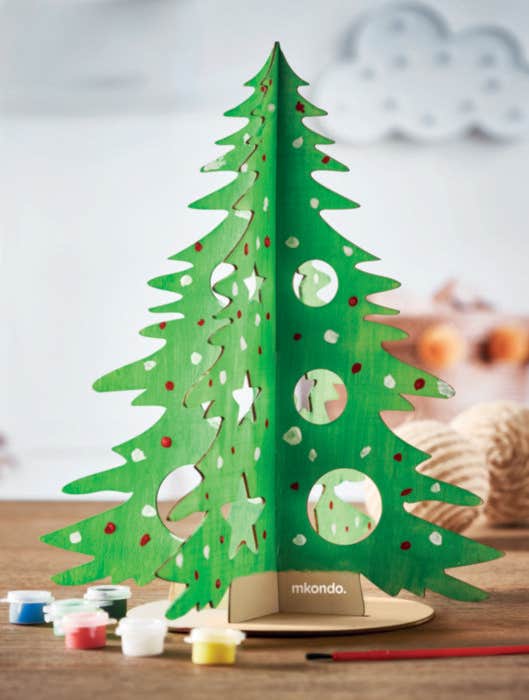 Kerstboompje Tree And Paint