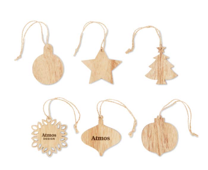 Kerstornamenten set Chriset