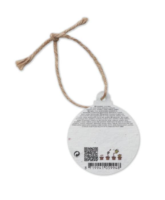 Bloemzaadpapier Kerstdeco Bauseed