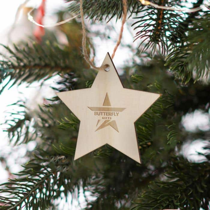 Kerstornament Ster