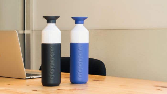 Drinkfles Dopper Steel Color 800 ml