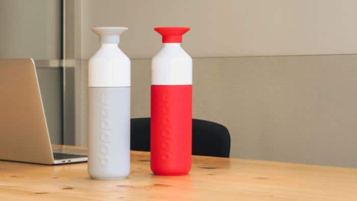 Drinkfles Dopper Steel Color 800 ml