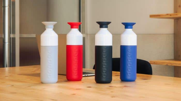 Drinkfles Dopper Steel Color 800 ml