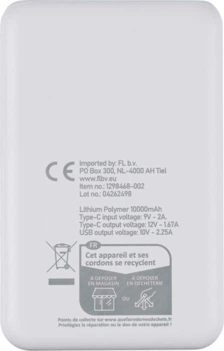 Batterie externe Alocasia 20.000 mAh