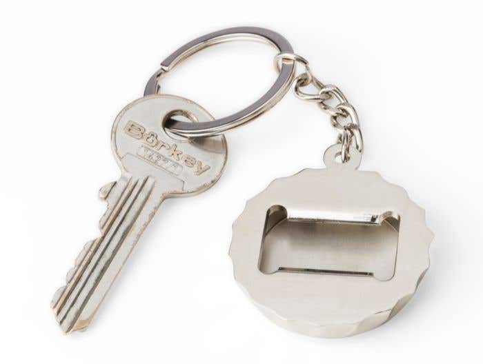 Sleutelhanger / flesopener Couronne Magnolia