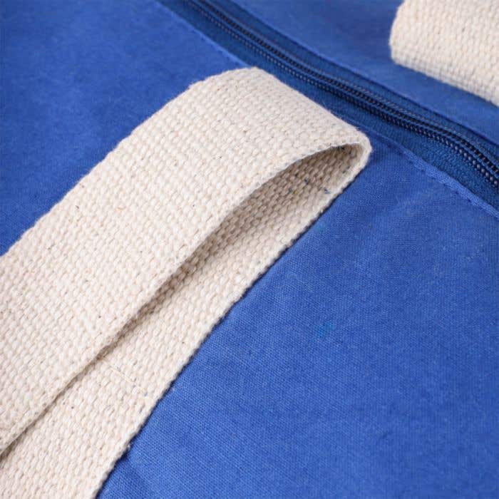 Sporttas Lobelia Colour | Katoen | OEKO-TEX® | Ritssluiting | Beige details