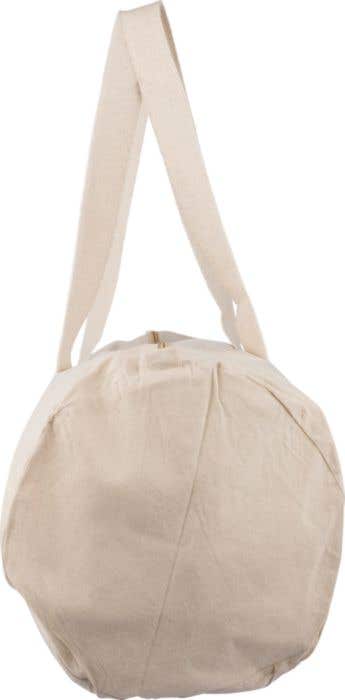 Sac de sport Lobelia Natural | Coton | OEKO-TEX® | Fermeture éclair