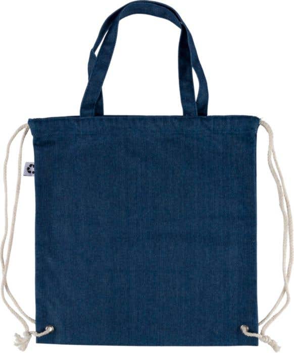 Rugzak Cordo Parlor | 6,6 L | Gerecycleerd Denim | Trekkoord | Draagtas
