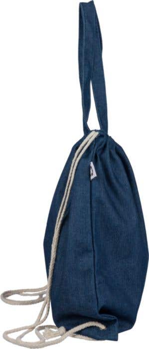 Rugzak Cordo Parlor | 6,6 L | Gerecycleerd Denim | Trekkoord | Draagtas