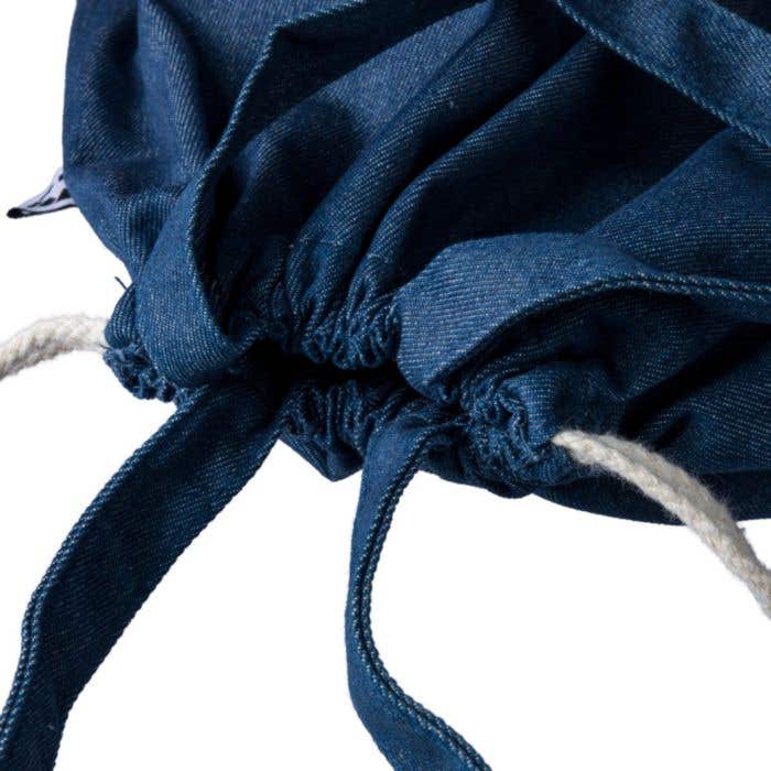 Rugzak Cordo Parlor | 6,6 L | Gerecycleerd Denim | Trekkoord | Draagtas