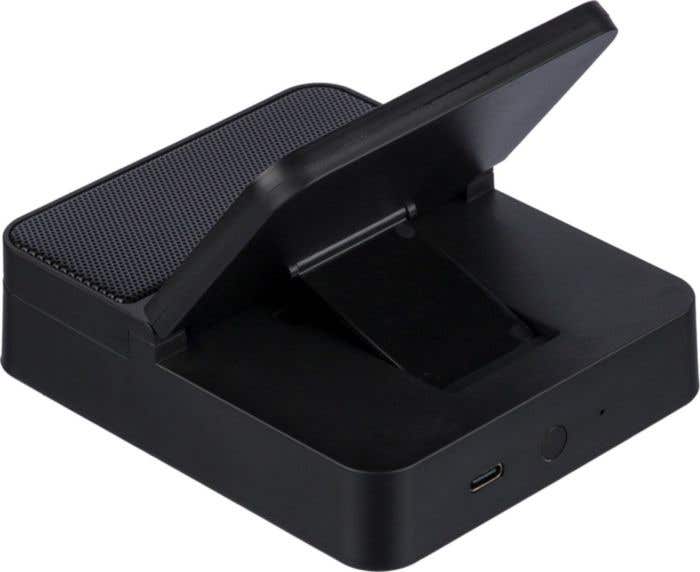 Draadloze oplader 15W met Speaker 5W en telefoonhouder Hoya