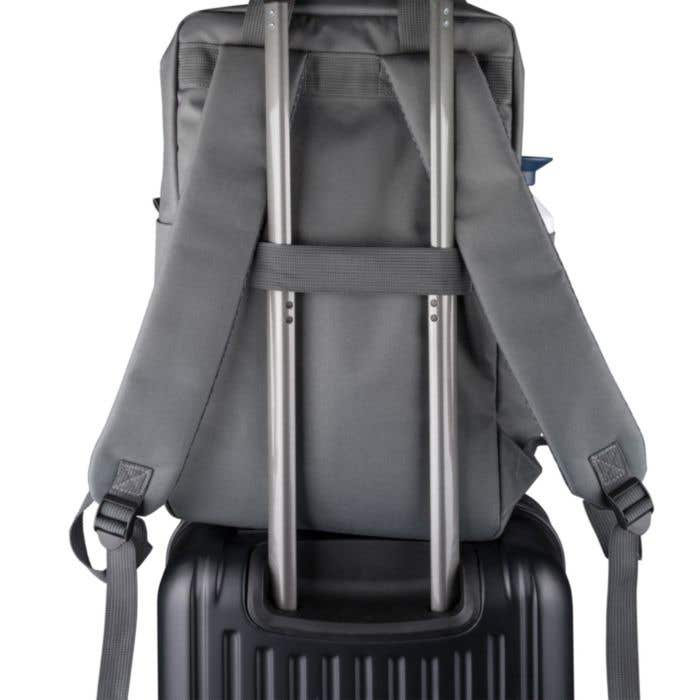 Rugzak Jalapa | 21 L | Gerecycleerd | Laptopvak 16" | Trolleyband