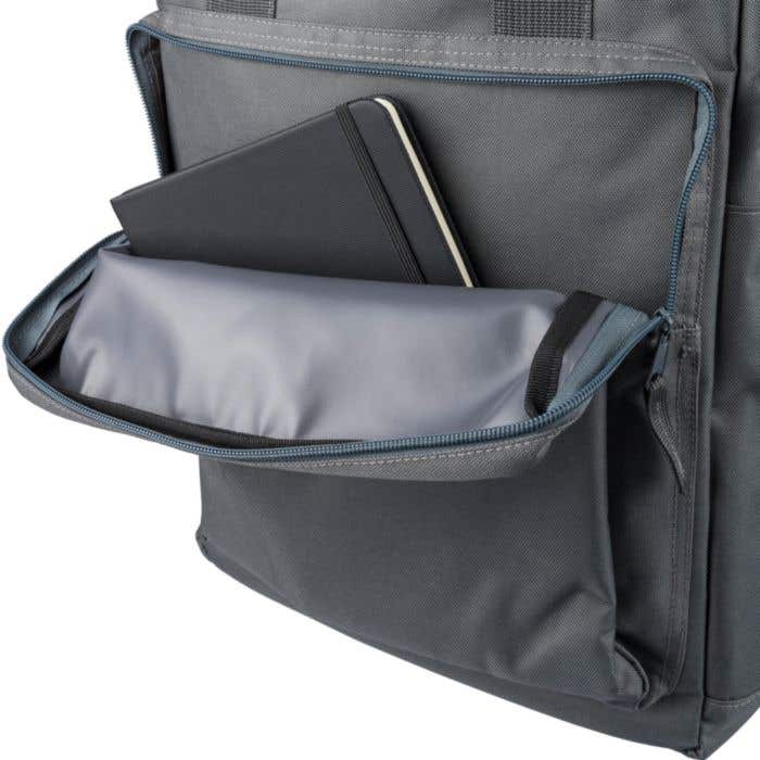 Rugzak Jalapa | 21 L | Gerecycleerd | Laptopvak 16" | Trolleyband