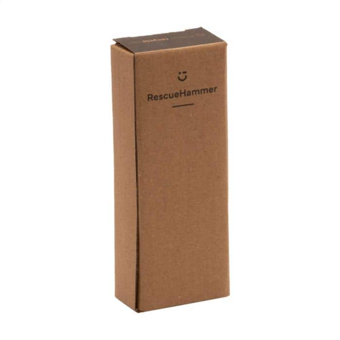 Marteau de sécurité RescueHammer | Aluminium | 4-en-1 | Lampe de poche