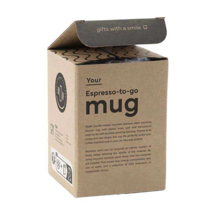Tasse thermos espresso | Acier inoxydable recyclé | 170 ml