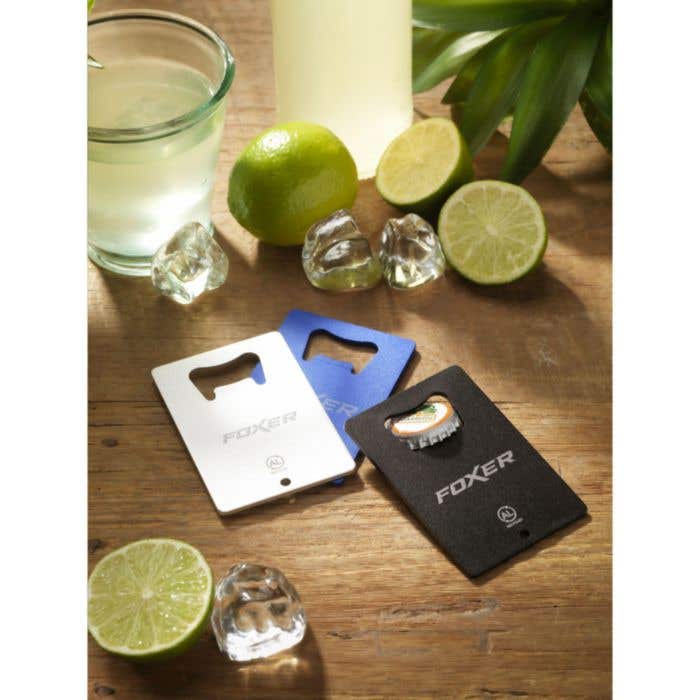 Ouvre-bouteille | Aluminium recyclé | Format carte de crédit