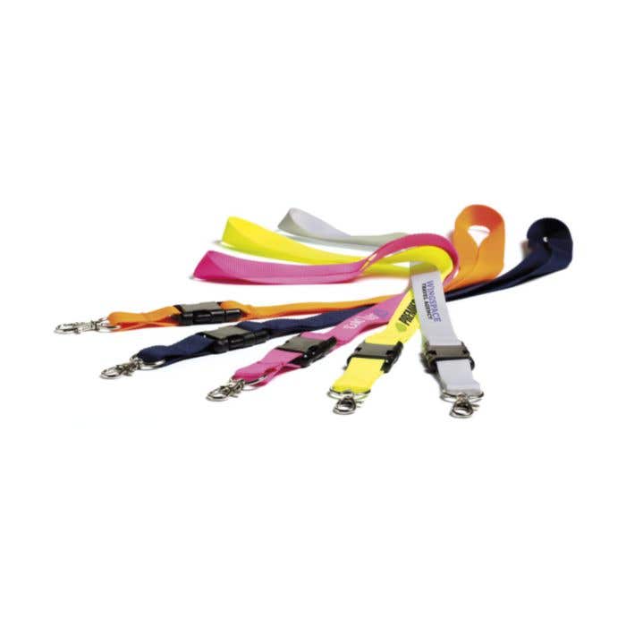 Lanyard | 2 cm | Mousqueton métallique