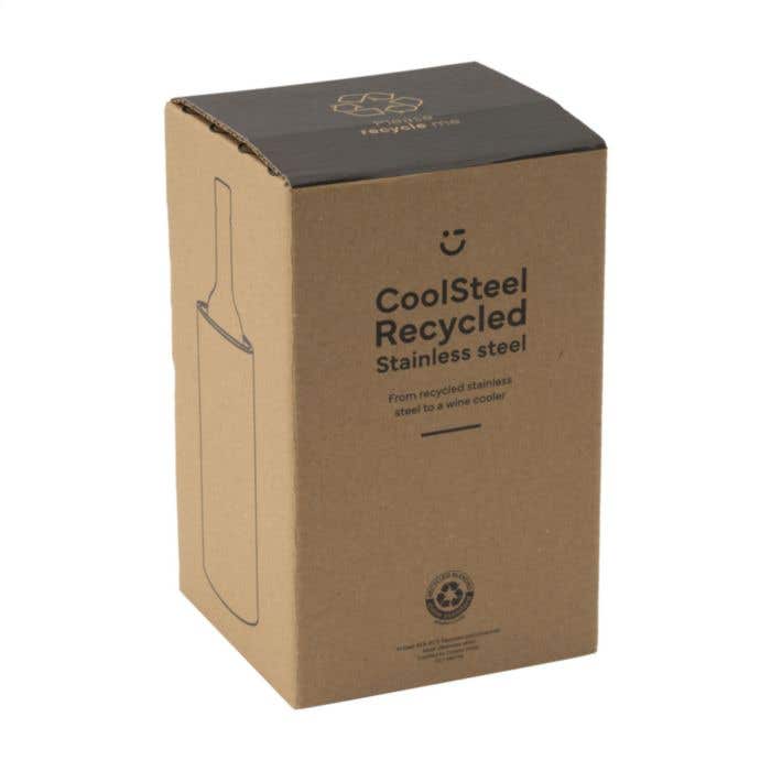 Rafraîchisseur à vin CoolSteel | Acier inoxydable recyclé | Double paroi