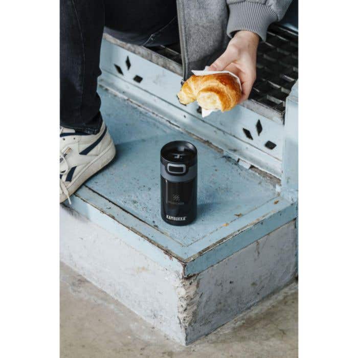 Mug isotherme Kambukka | Acier inoxydable | 300 ml | Couvercle 3-en-1