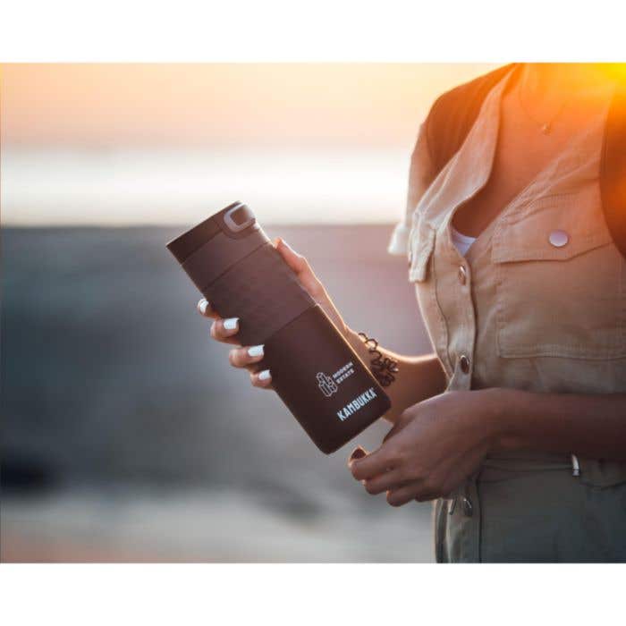 Kambukka® Gobelet isotherme | 500 ml | Inox sous vide | Couvercle 3-en-1