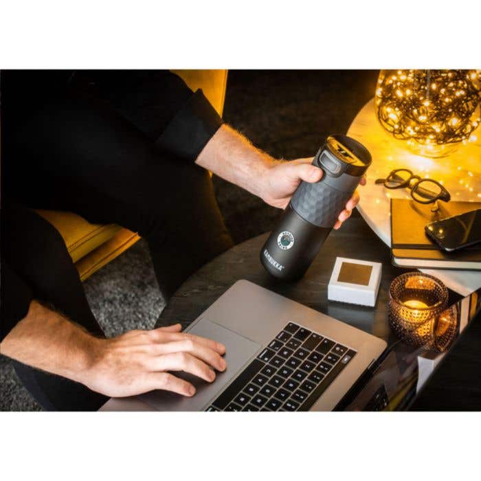 Kambukka® Gobelet isotherme | 500 ml | Inox sous vide | Couvercle 3-en-1